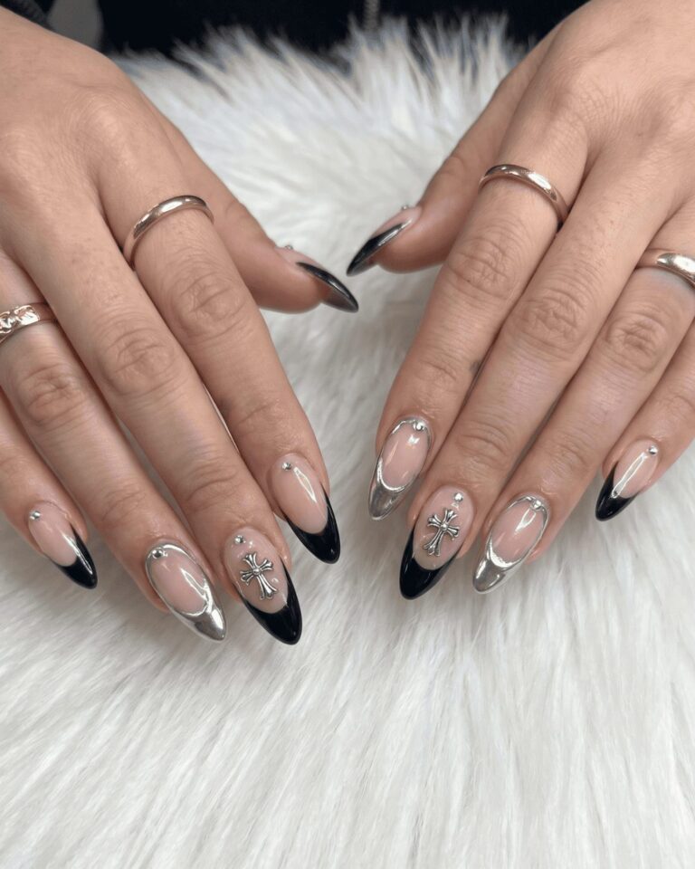 Natural manicure at Q Nails Calgary Trail on Calgary Trail Edmonton