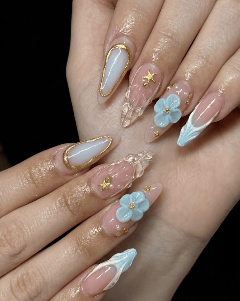 Nail art 4 at Q Nails Calgary Trail Edmonton