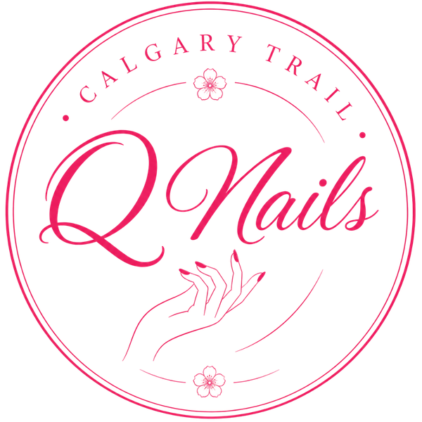 Q Nails Calgary Trail logo